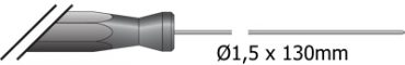 Sonda para altas temperaturas - flexible