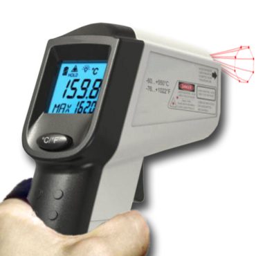 Termómetro Infrarrojo con Láser y Certificado de Calibración, CHI 260 - Imagen 2