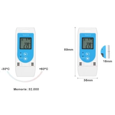 Registrador USB de Temperatura y Humedad