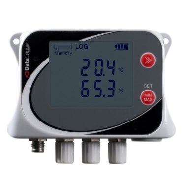 Registrador de temperatura PT1000 – 4 canal